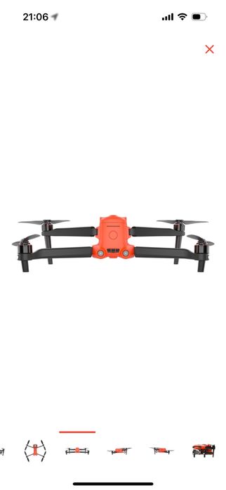 Дрон Autel Robotics EVO II Pro Rugged Bundle V3 оранжевый