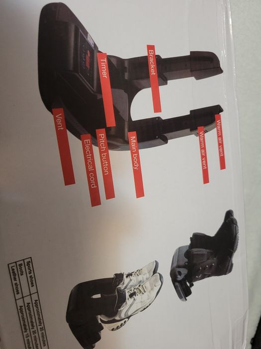 Uscator pt Incaltaminte nou in cutie