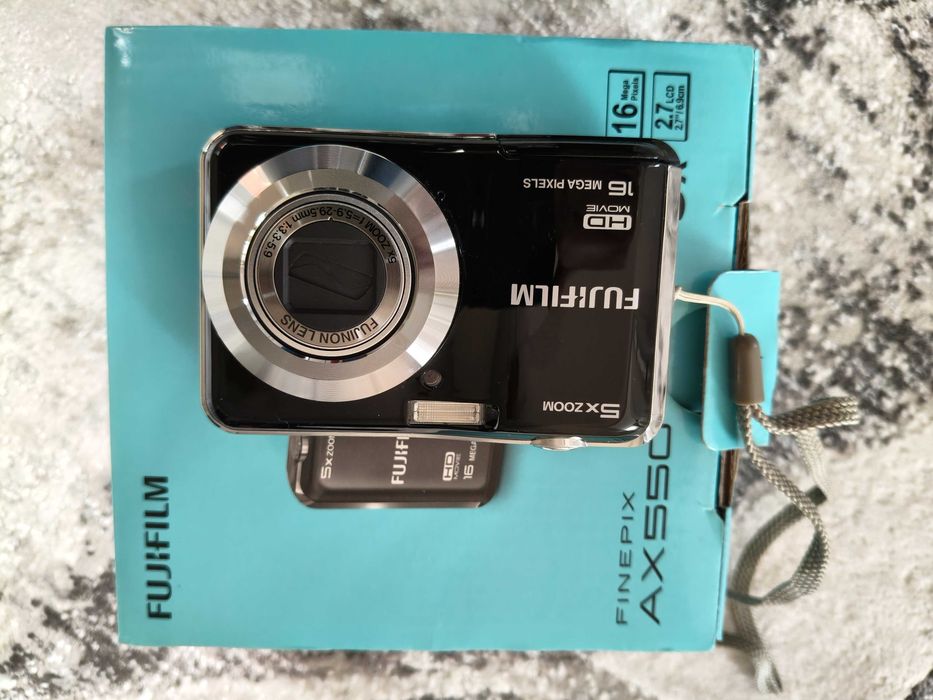 Aparat foto digital Fujifilm FinePix AX550, 16MP, Black