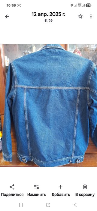 Продам куртку джинсовую