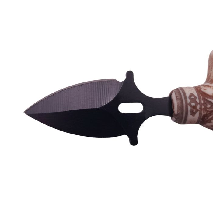 Cutit tactic vanatoare, Shaman Goddess, 8.5 cm, teaca prindere curea