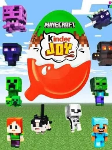 Kinder Joy Minecraft, Киндер Джой Майнкрафт