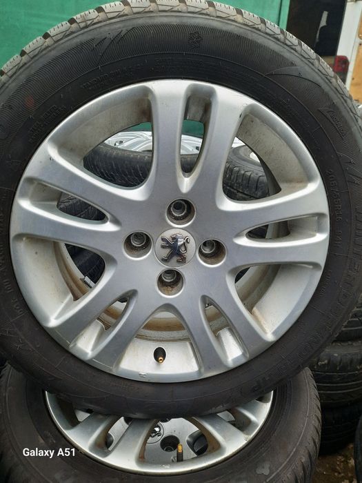 Ляти джанти с гуми за ПЕЖО.4×108, 16цола