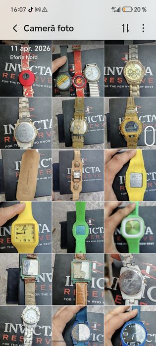 Ceasuri de dama și bărbați 50 de lei bucata
