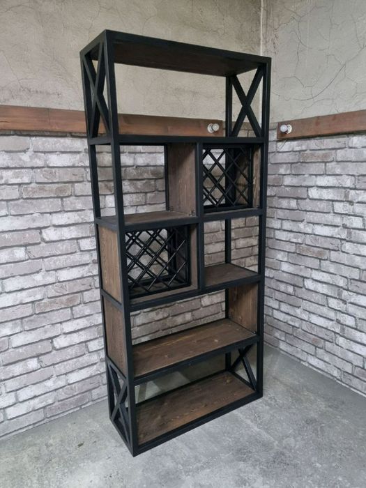 Изготовление полки и витрины для магазинов одежды и лофт мебели.