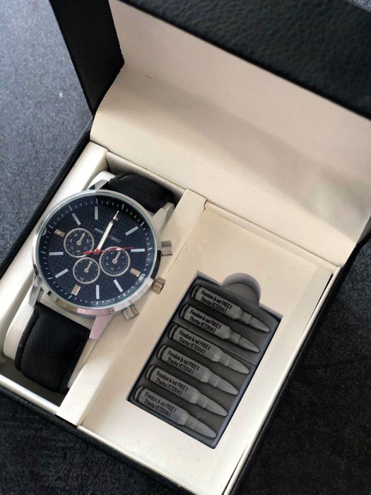 часы + зажигалка подарочный набор