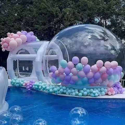 Bubble House cu Pompa Suflanta și Baloane Ideală Evenimente Petreceri