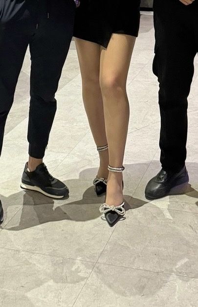 Туфли черный каблук