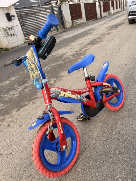 Bicicleta copii DINO Bikes 12inch Spiderman