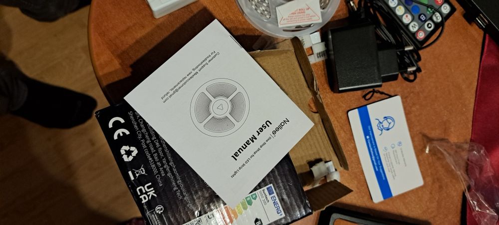 Bandă LED Nallee 20M WiFi, lungime 20M  și Google Home Music Sync