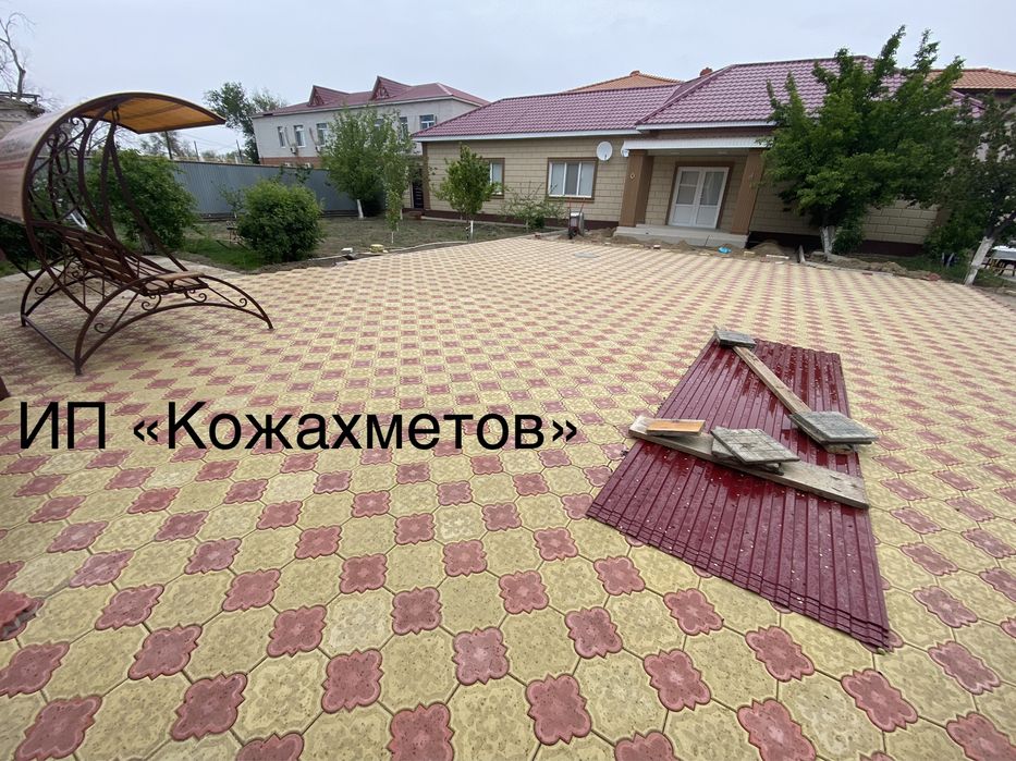 Брусчатка, бордюр