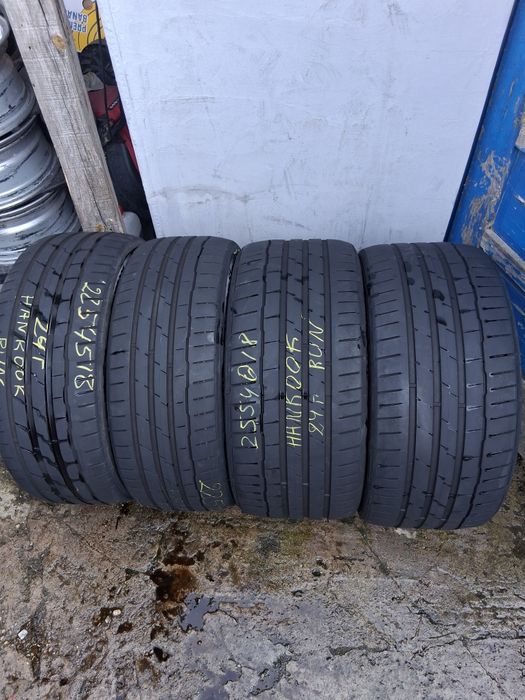 18цола спорт пакет 255 40 и 225 45 18 Hankook 4броя летни дот 2024г