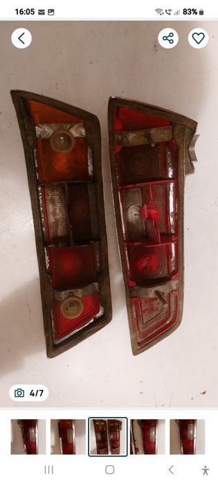 lampa stop Mercedes w110 w111