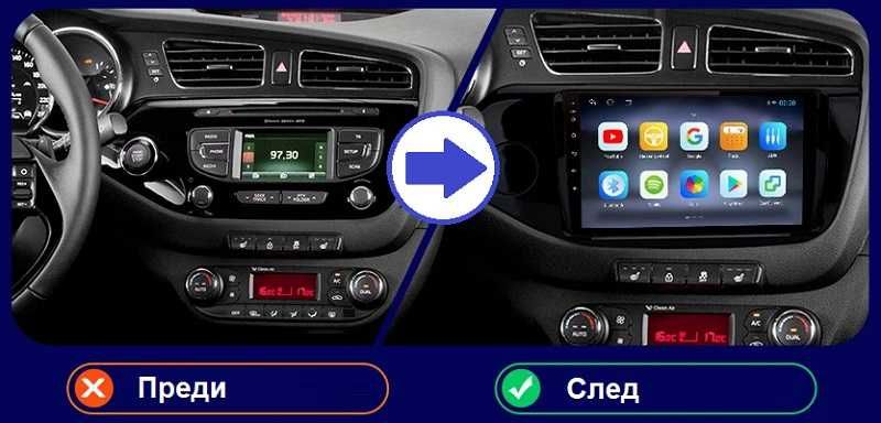 Kia Ceed 2007-2021 г. мултимедия GPS навигация