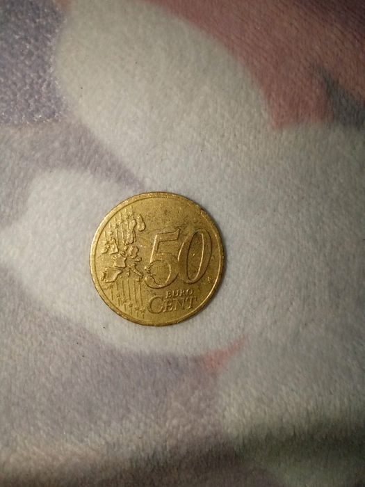 Moneda 50 euro cent 2002