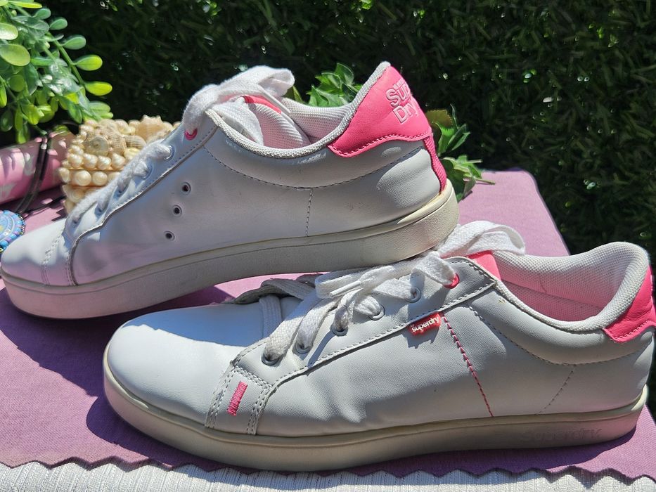 Superdry кожени кецове