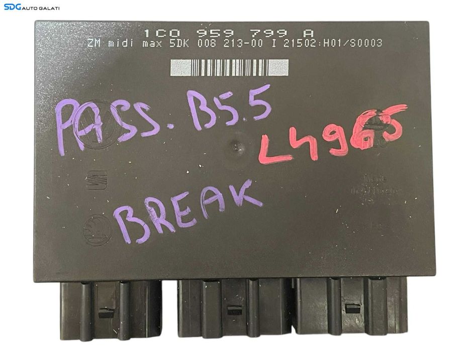 Unitate Modul Calculator Comfort Confort Volkswagen Passat B5.5 2001 - 2005 Cod 1C0959799A [L4965]