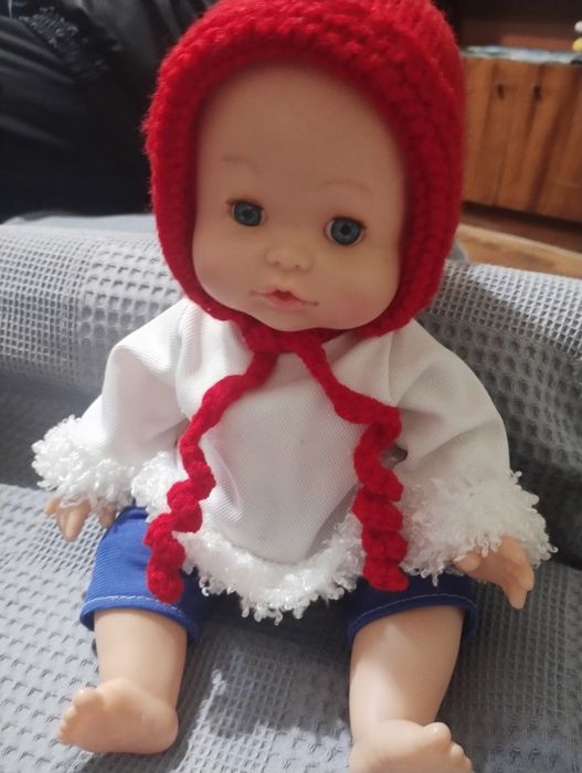 Плетени дрехи за кукли.