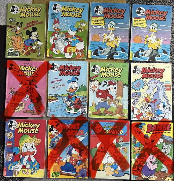 Reviste egmont Mickey Mouse