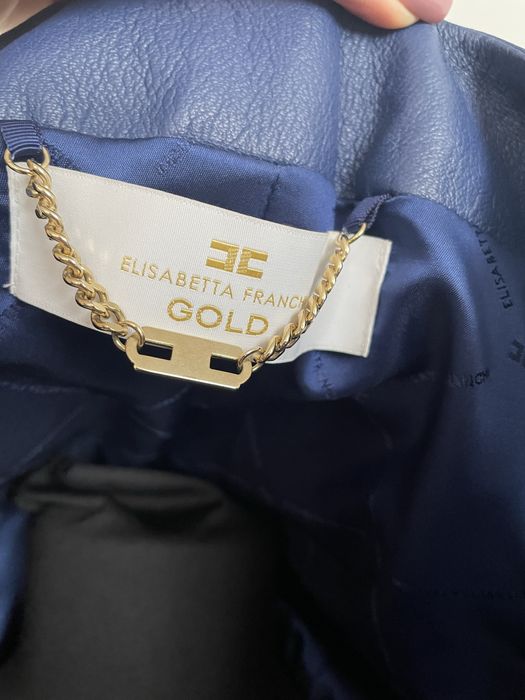 Geaca din piele Elisabetta Franchi