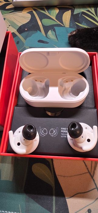 Casti True Wireless Earbuds Denon PerL Pro albe