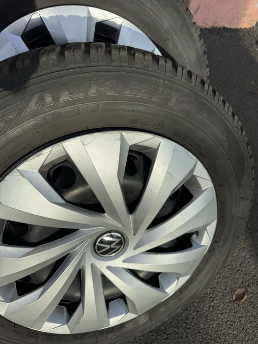 Roti iarna Falken 185/65 R15 88T jante otel VW 5x100