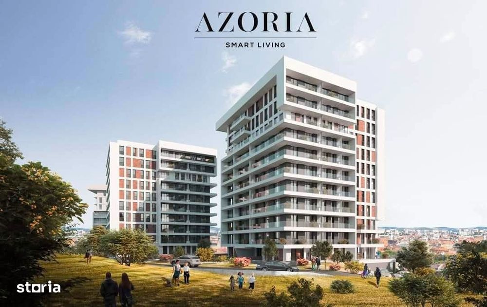 Apartament deosebit cu 2 camere+terasa, garaj, Complex Azoria Zorilor