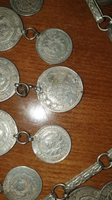 Ожерелье.  Очень старинное. Серебро