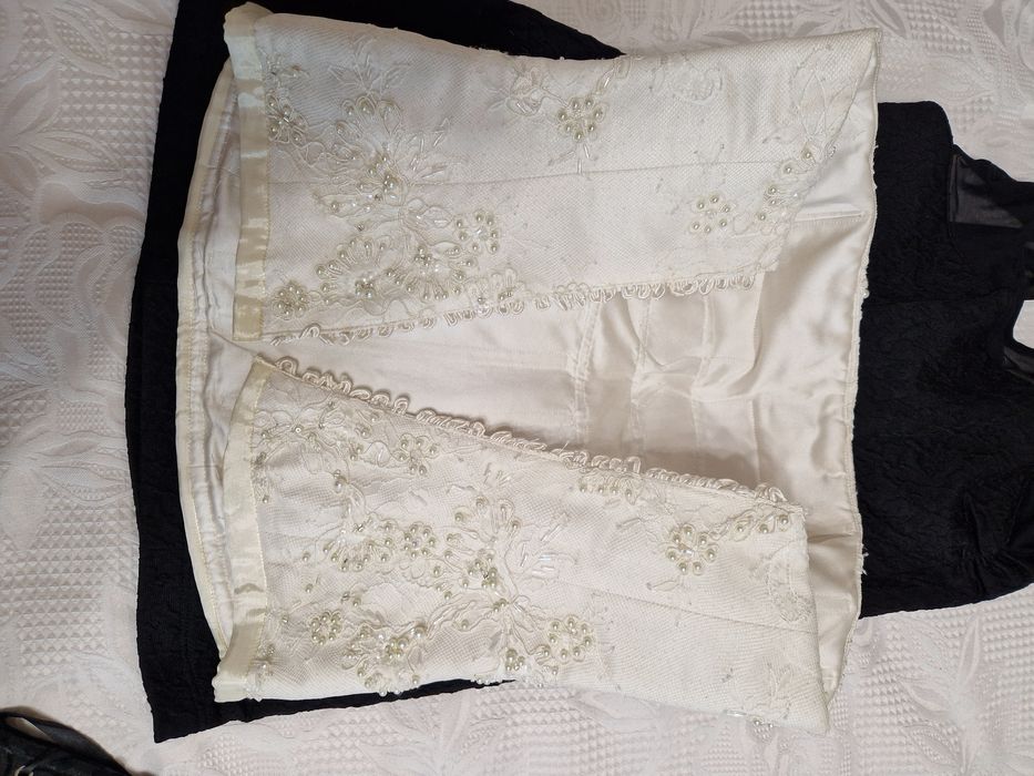 Сватбен корсет цвят  шампанско