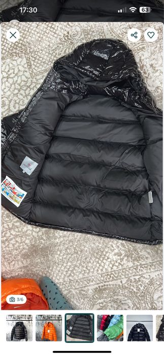 Geaca barbat negru/orange -  Size 6