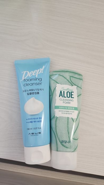 Крем умывашки крюшон маски Корея