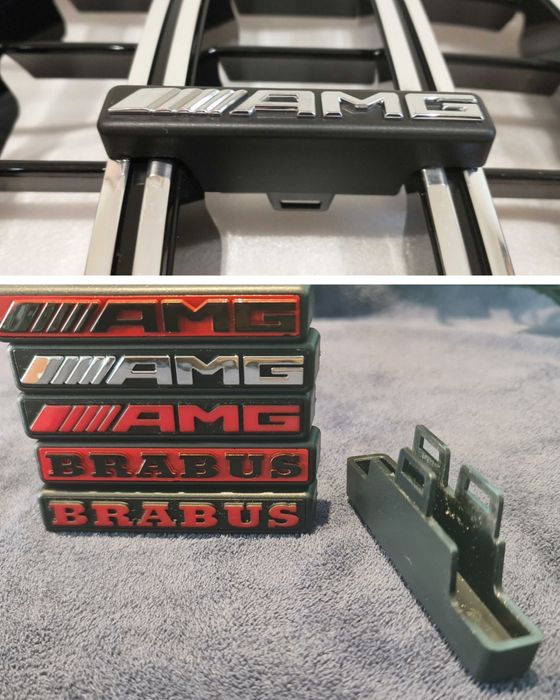 Емблема АМГ AMG Brabus  Брабус за маска решетка Panamericana