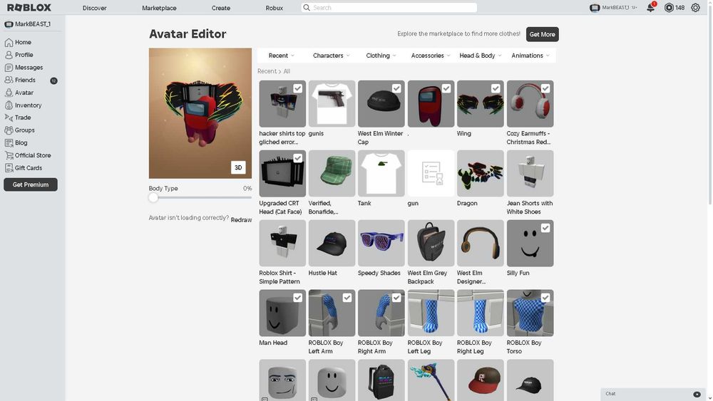 Аккаунт в роблоксе