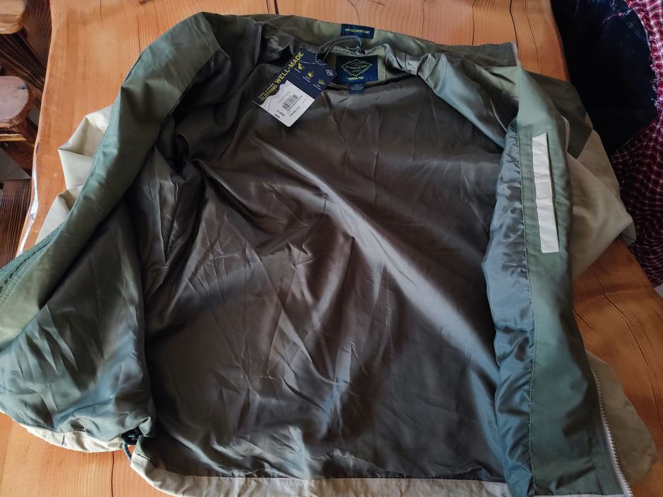 Ново оригинално  яке St John's Bay  Водоустойчива ветровка Хл Зелено