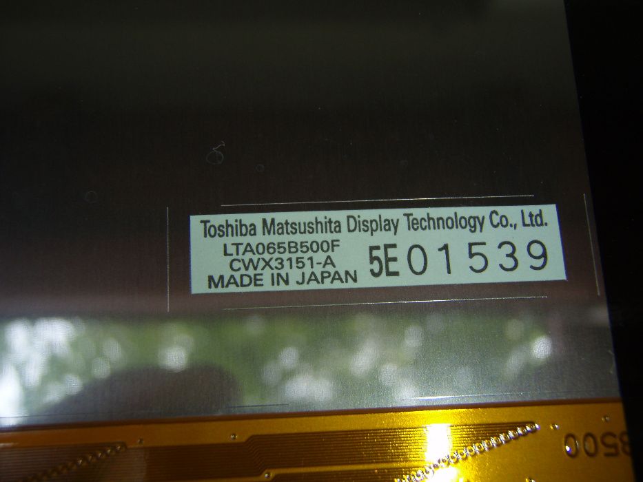 Ansamblu display + touchscreen 6.5" Toshiba LTA065B500F CWX3151-A