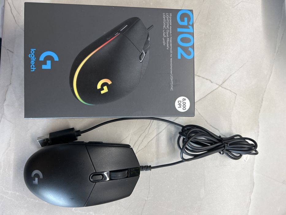 Gaming мишка Logitech g102