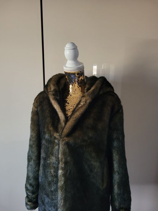 Geaca de blana artificiala Zara