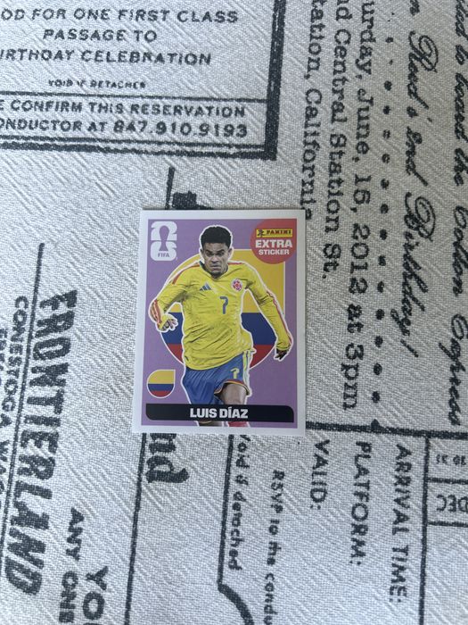 Extra sticker Florian Wirtz/Luis Diaz