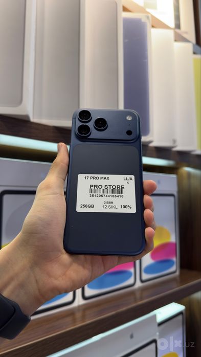 iphone 17 pro max naxtka va nasiya savdoga