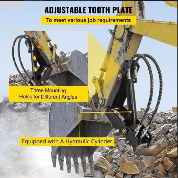 Dispozitiv prindere pietre Excavator