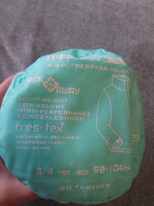 Trespass водоустойчиво яке Packaway