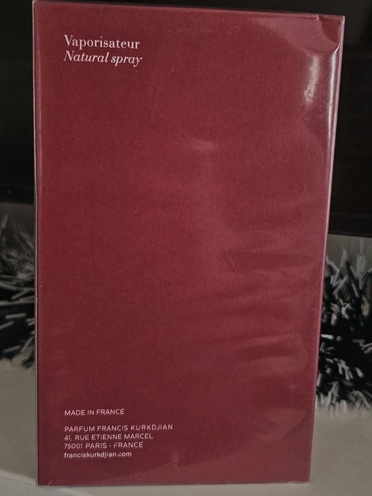 Baccarat Rouge 540 parfum