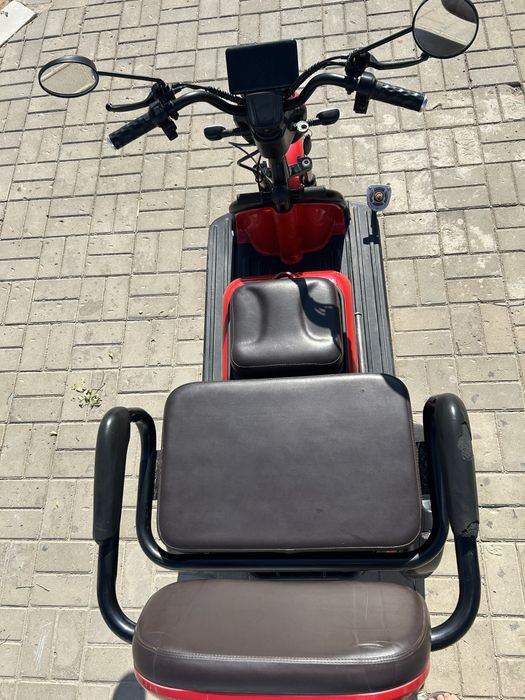 Электро мопед 3-х колесный