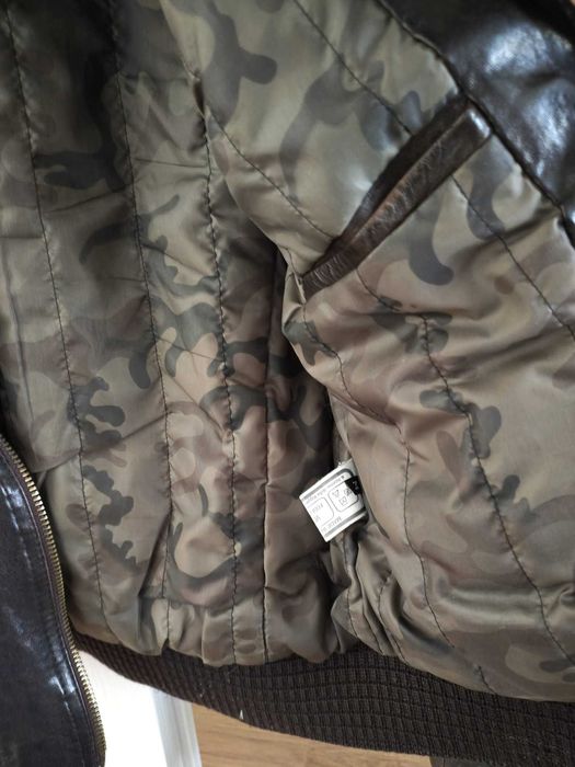 Geacă de piele barbati Mangotti Maro M