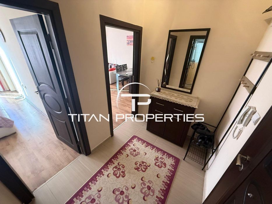 Ключ в офиса! Двустаен, под наем, кв. Сарафово