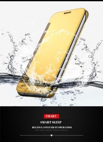 Husa flip clear view pentru Samsung Galaxy J7 2017