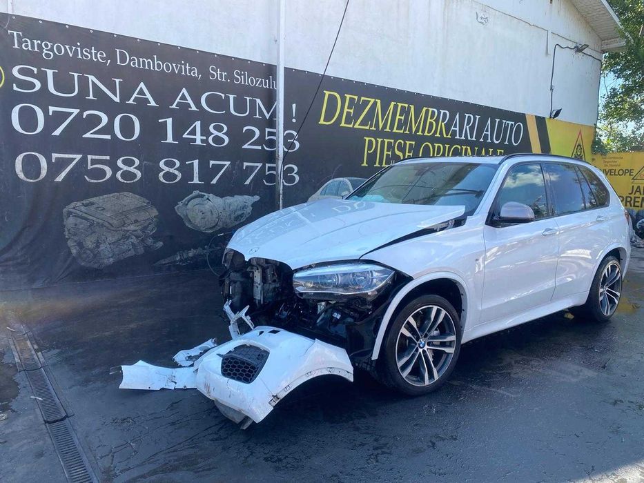 DEZMEMBREZ BMW X5 F15 3.0d M50d 381cp m pak Motor Cutie Bara Far Usa