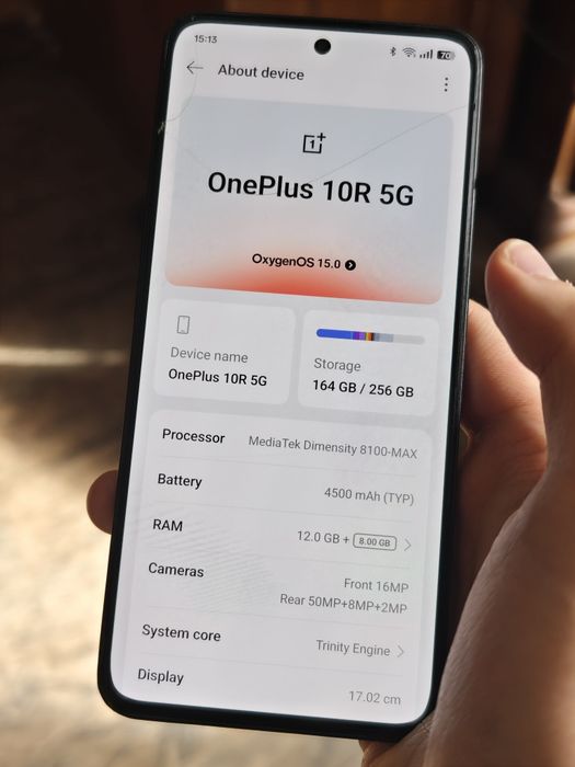 OnePlus 10r 256gb 150W