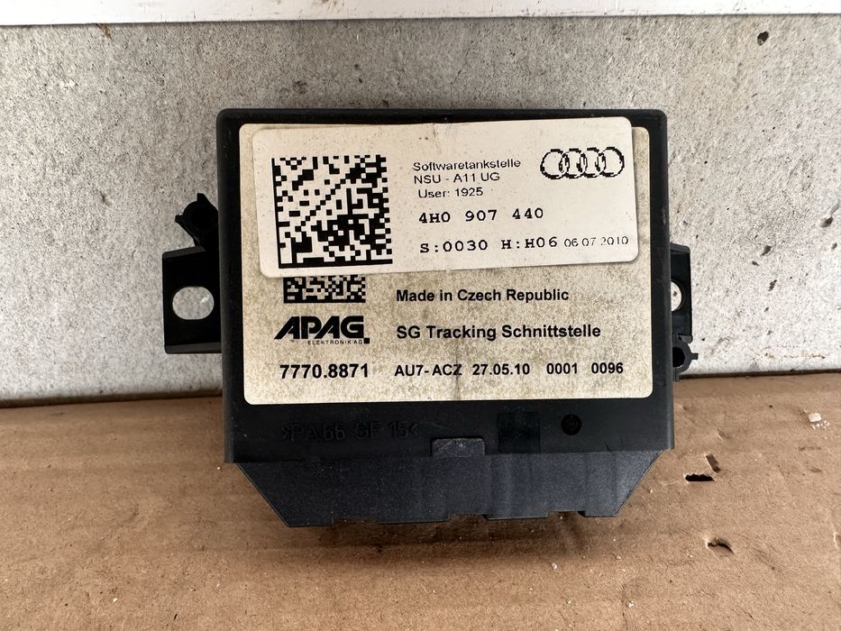 Модул за местоположението ауди а6 а7 а8 / audi a6 a7 a8 / 4G0 907 440