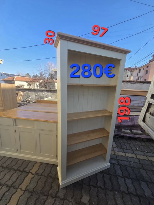 Мебели от чам с модерна визия